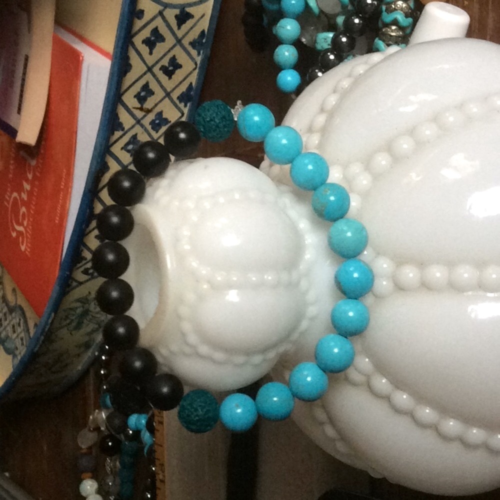 Crystal beaded healing bracelet